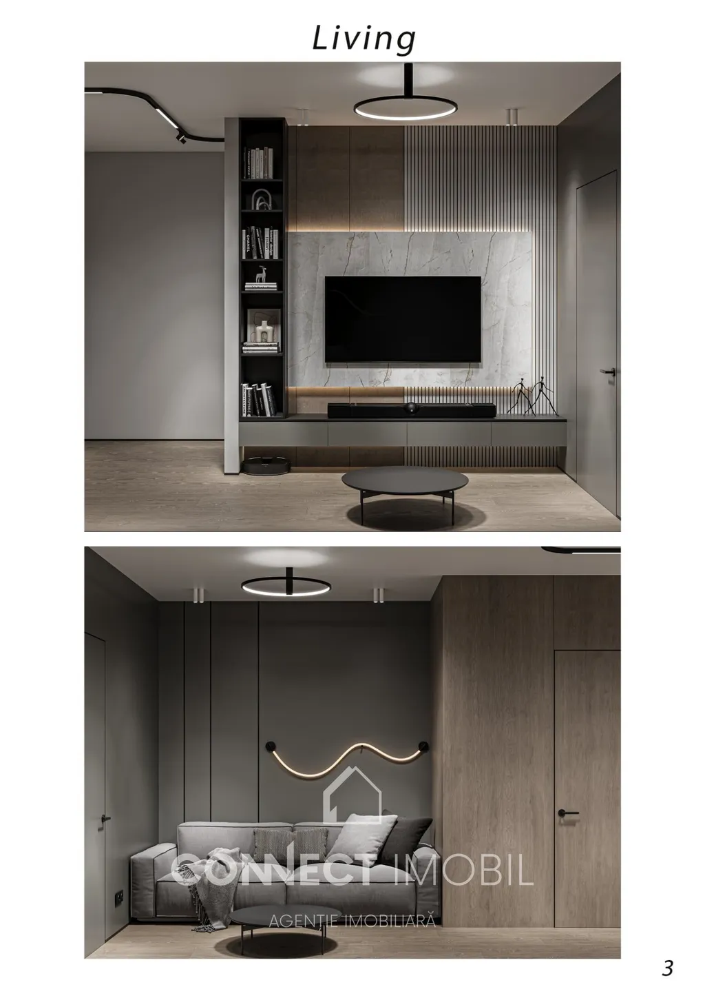 1-camere apartament, 48 m² — Imagine 1