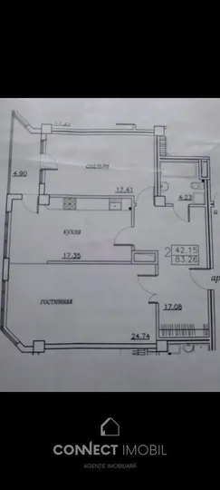 2-bedroom apartment, 83 m² — Image 3