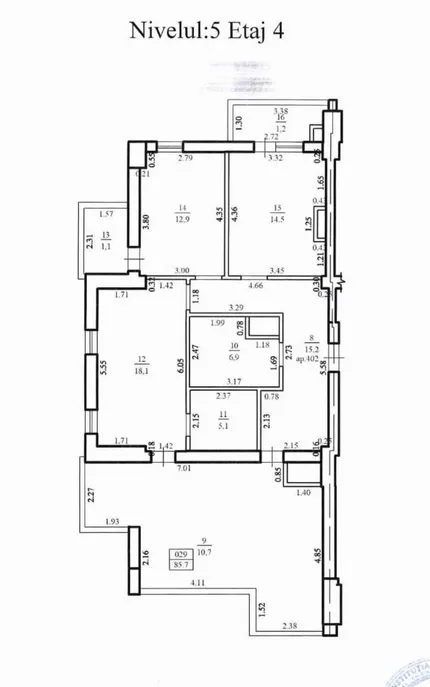 3-bedroom apartment, 86 m² — Image 3