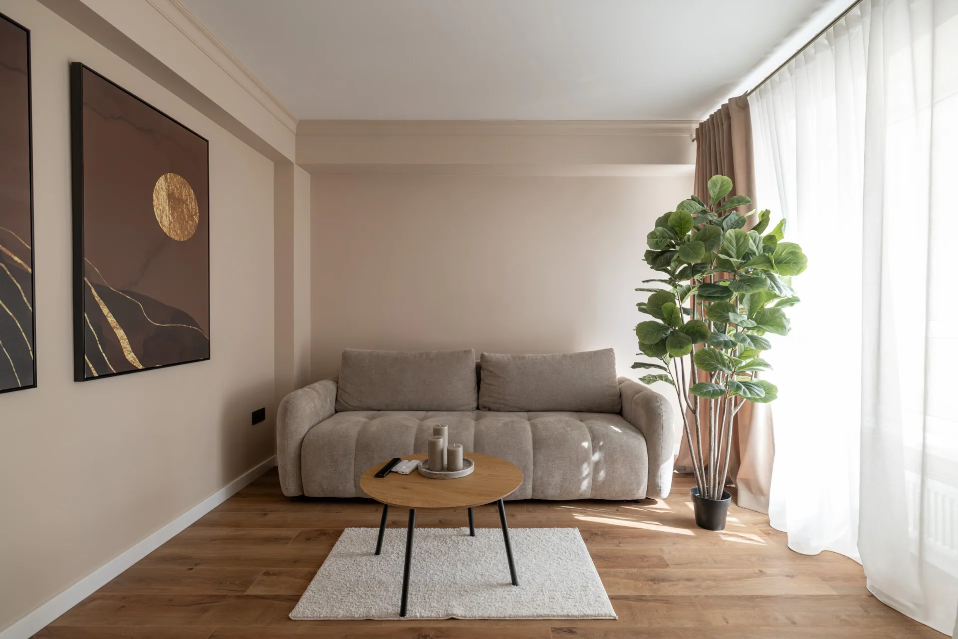 2-camere apartament, 55 m² — Imagine 1
