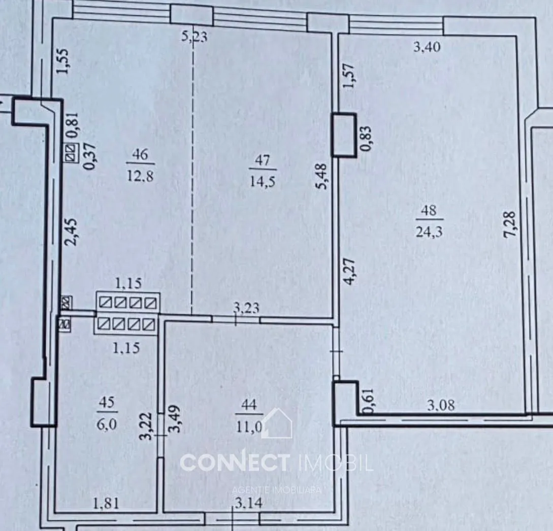2-bedroom apartment, 70 m² — Image 4