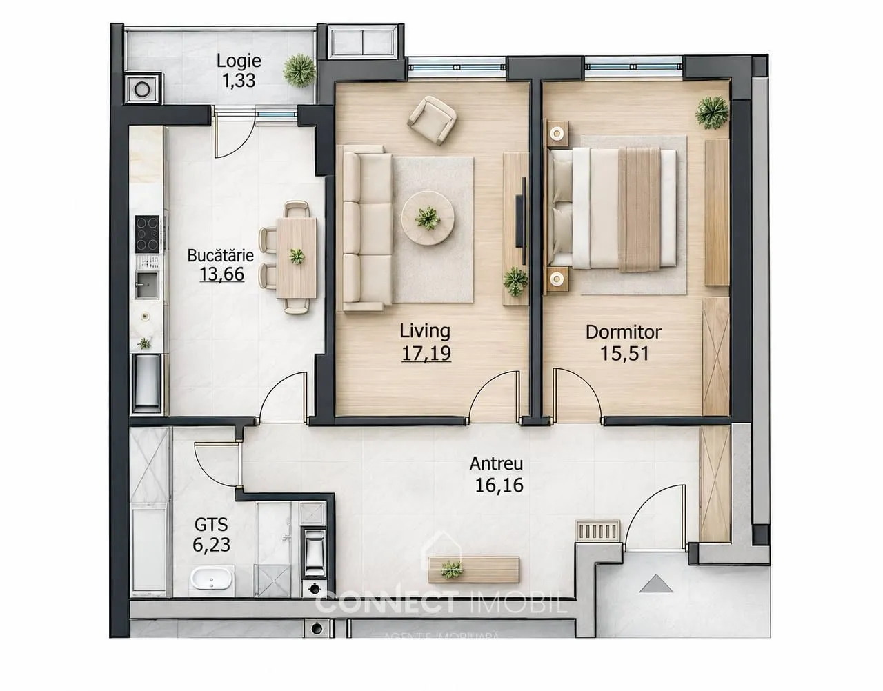 2-комнатная квартира, 72 м² — Изображение 2