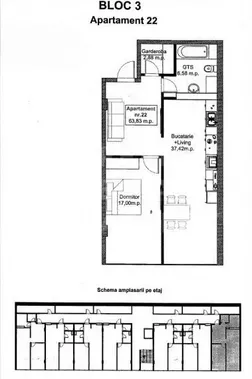 2-bedroom apartment, 63.83 m² — Image 2