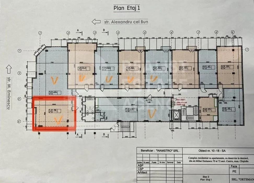 1-camere birou, 78 m² — Imagine 2