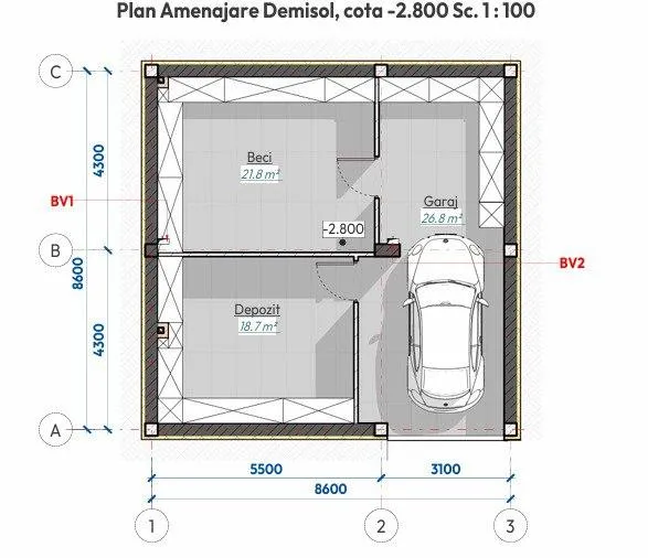 3-этажный дом, 4 комнаты, 133 м² — Изображение 4