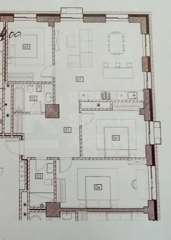 3-bedroom apartment, 98.71 m² — Image 2