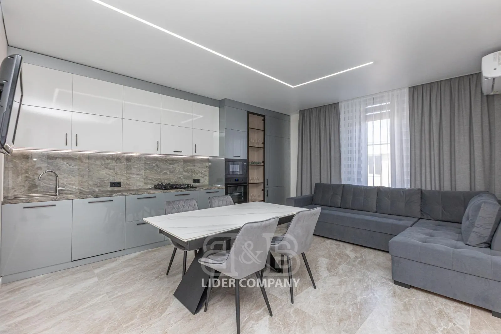 2-camere apartament, 84 m² — Imagine 2