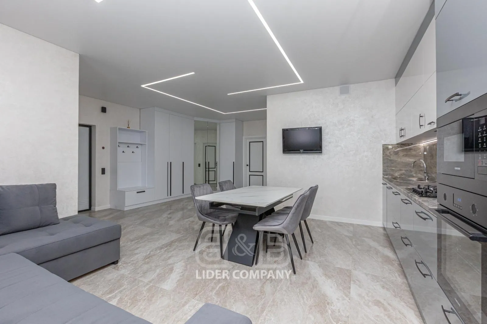 2-camere apartament, 84 m² — Imagine 1