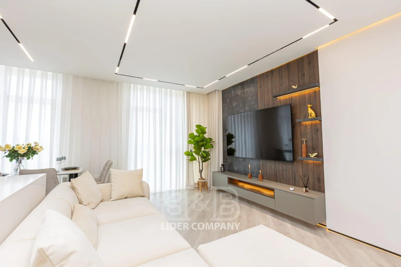 2-комнатная квартира, 76 м² — Изображение 1