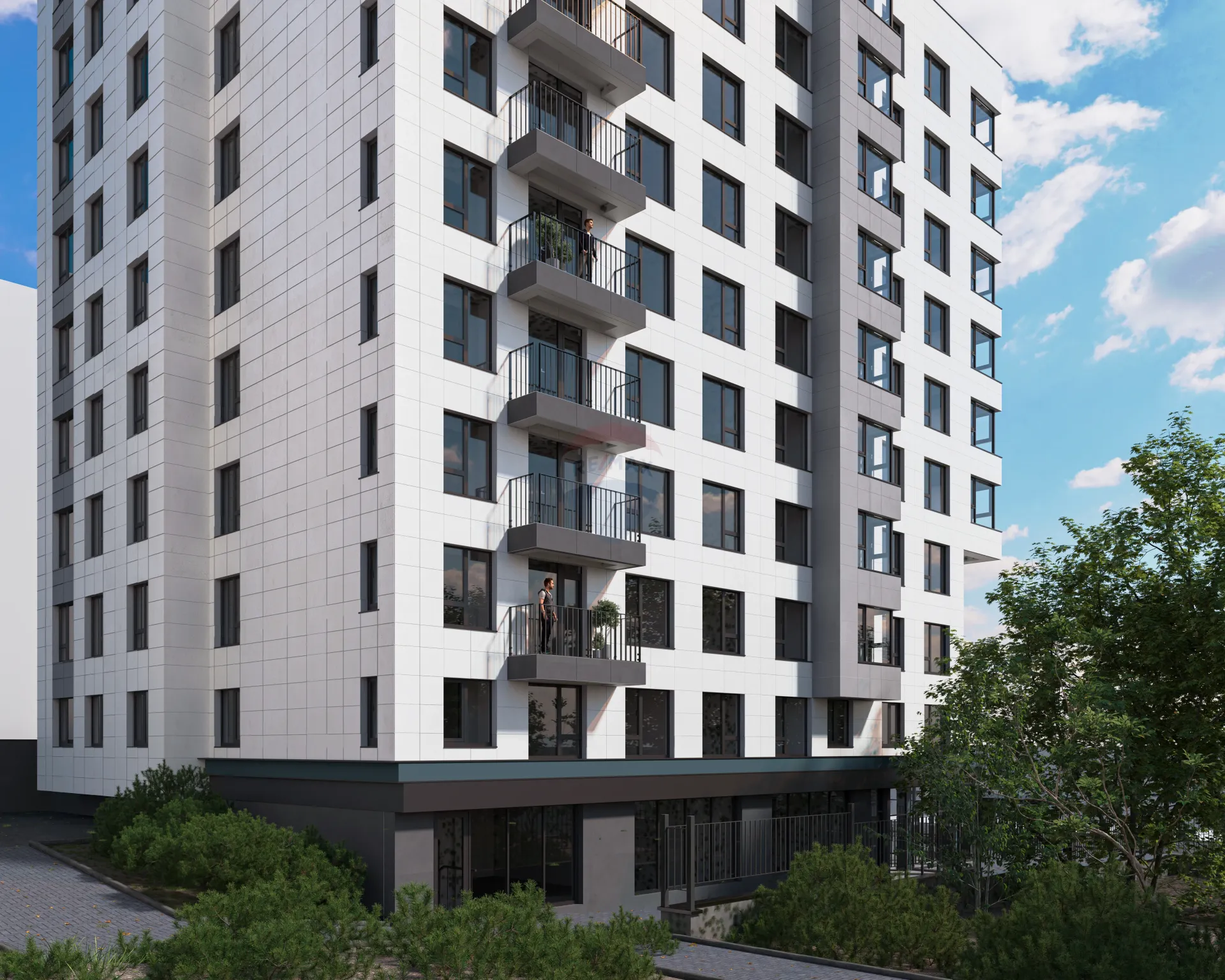 1-bedroom apartment, 43.86 m² — Image 3