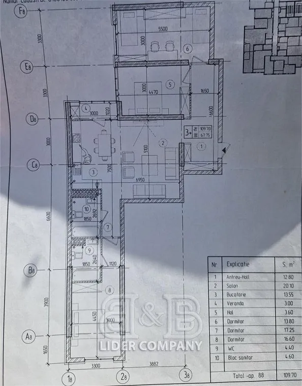 3-комнатная квартира, 110 м² — Изображение 1
