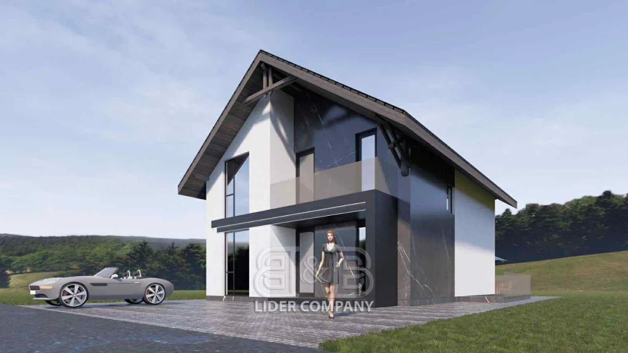 2-этажный дом, 3 комнаты, 160 м² — Изображение 1