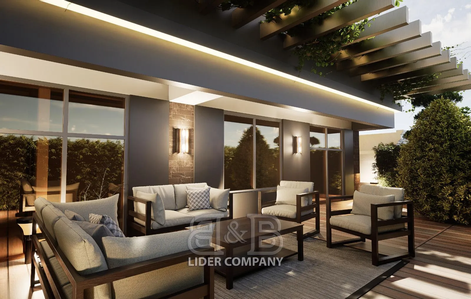 2-camere apartament, 56 m² — Imagine 2