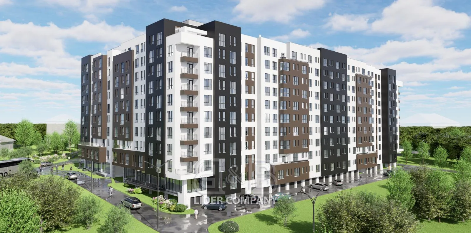 2-camere apartament, 73 m² — Imagine 1