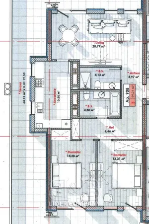 3-комнатная квартира, 80 м² — Изображение 2