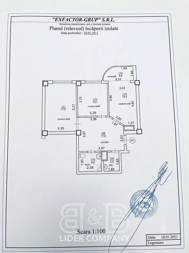 Spațiu comercial, 74 m² — Imagine 4