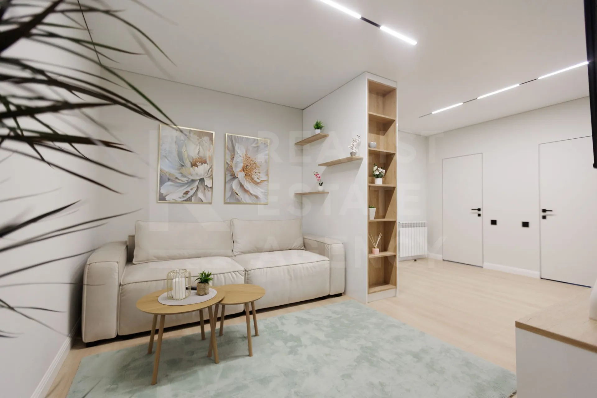 2-camere apartament, 66.2 m² — Imagine 1