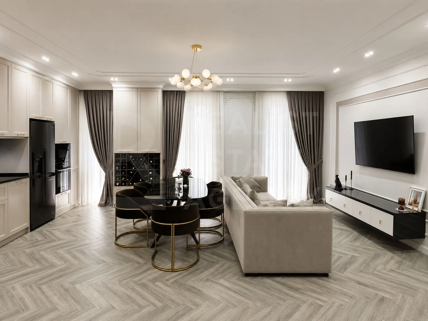 3-комнатная квартира, 100 м² — Изображение 1