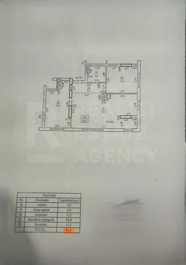 2-bedroom apartment, 63 m² — Image 3