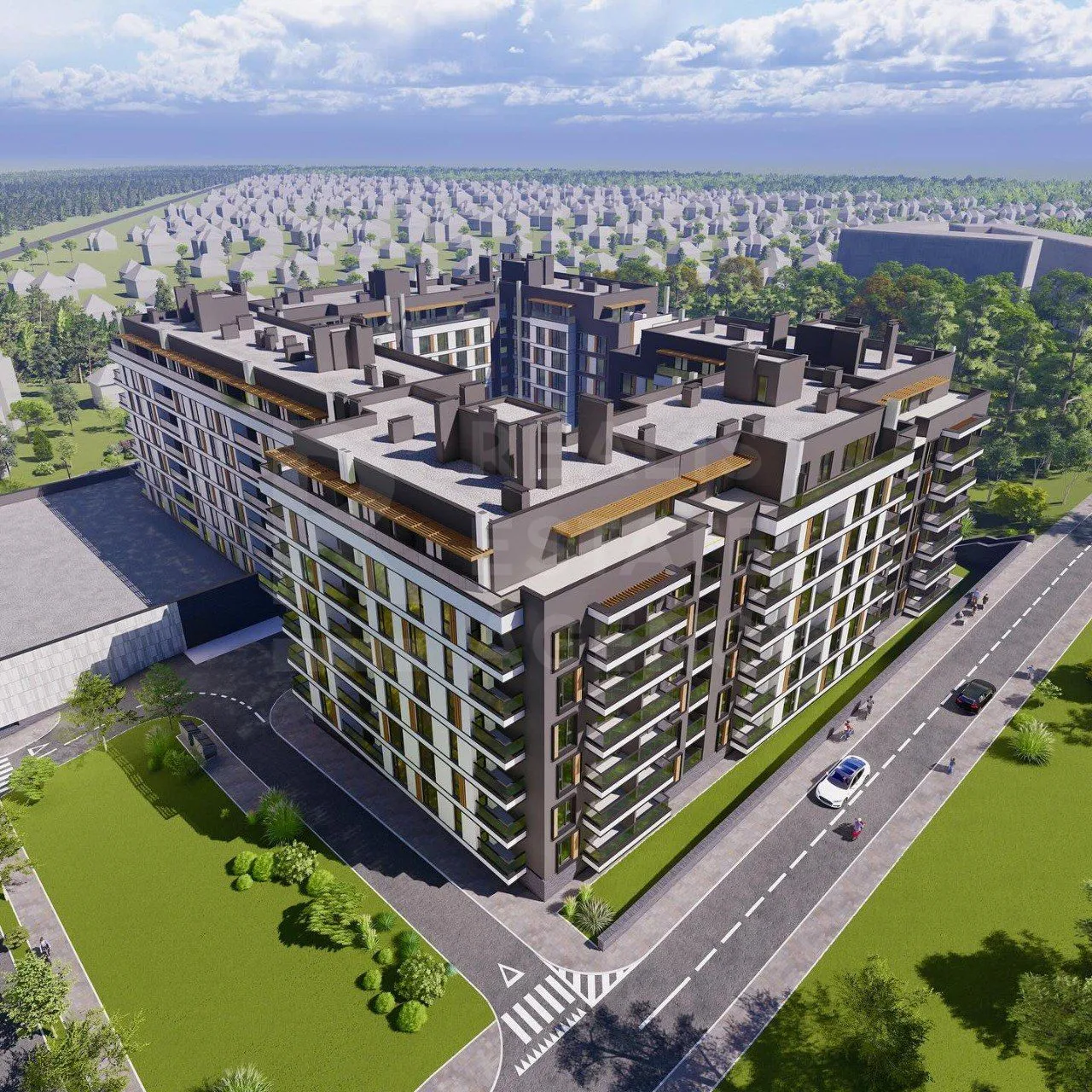 1-bedroom apartment, 48.1 m² — Image 1