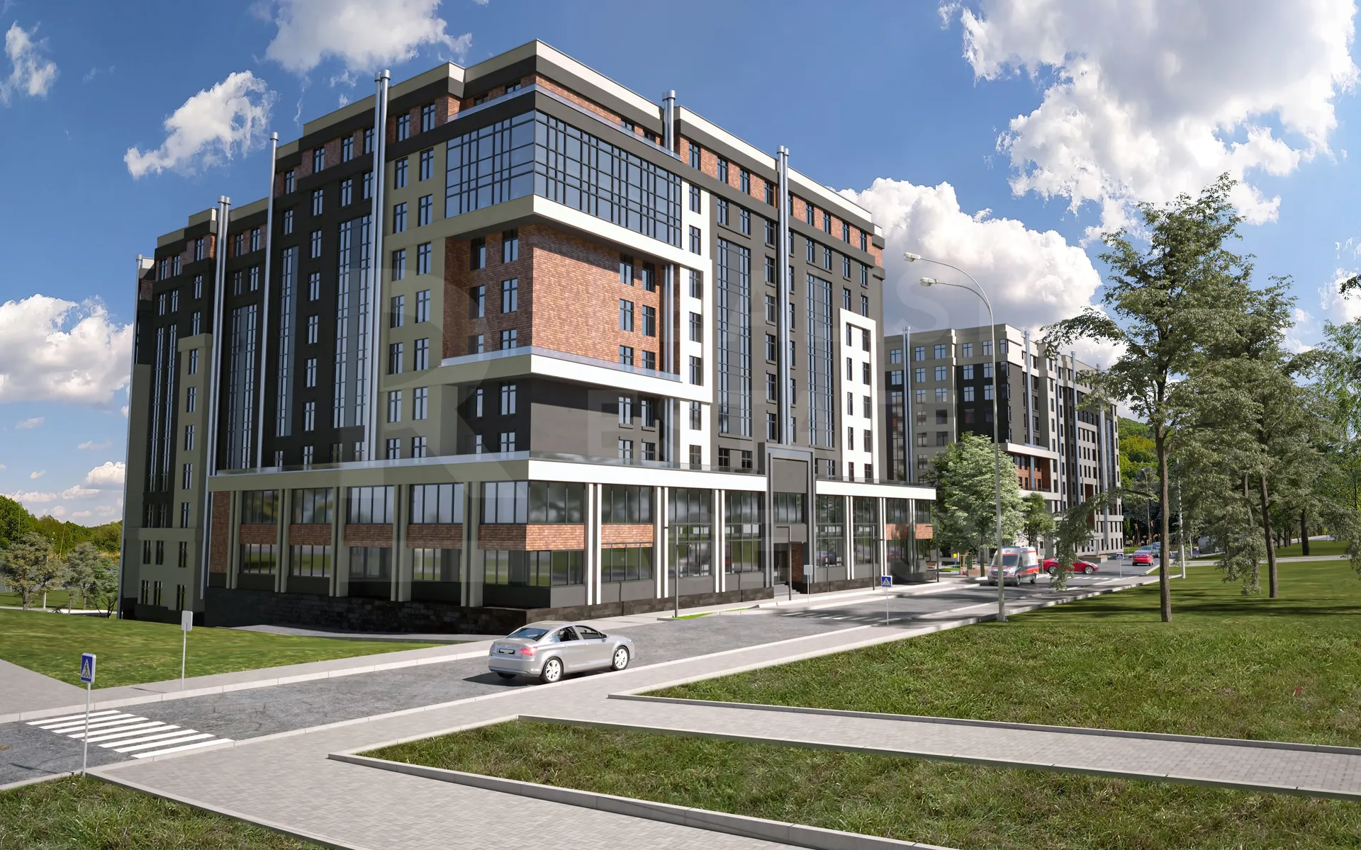 1-bedroom apartment, 52.4 m² — Image 1
