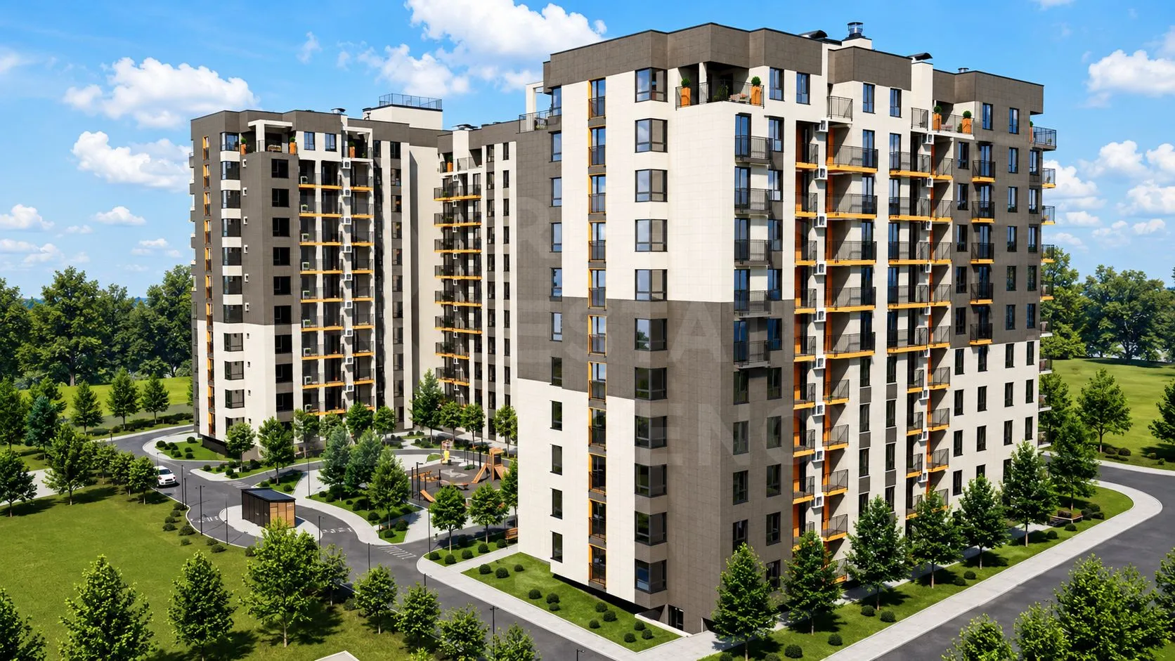 3-bedroom apartment, 71.87 m² — Image 1