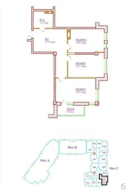 2-комнатная квартира, 71 м² — Изображение 1