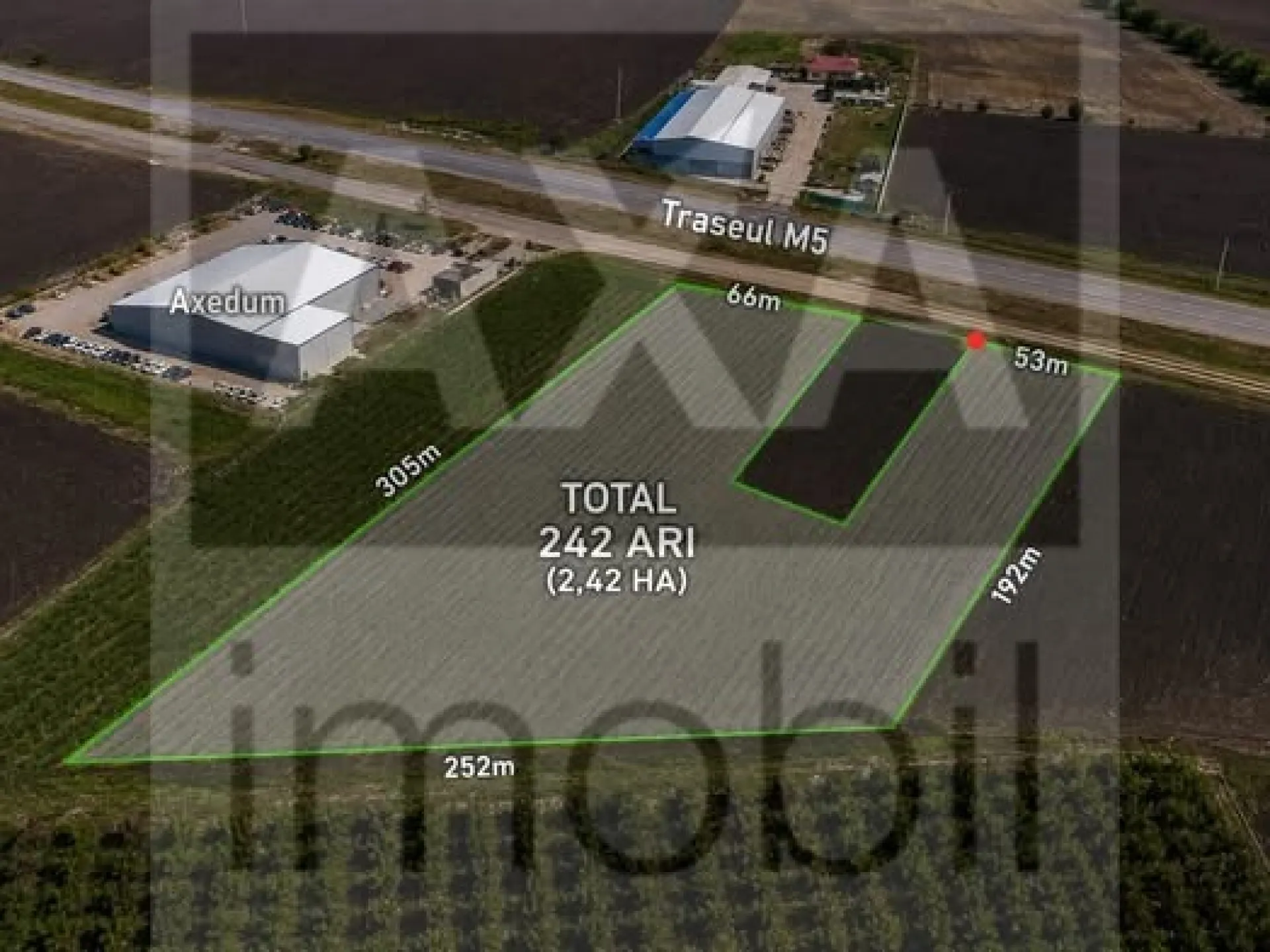 Commercial Land, 2.42 ares — Image 1