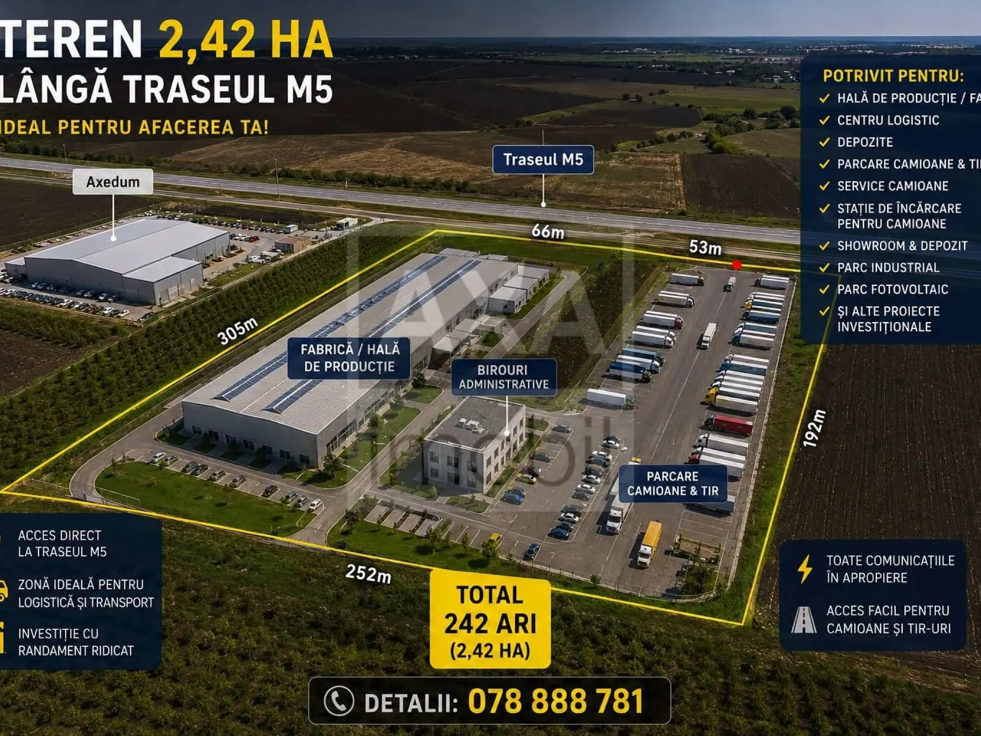 Commercial Land, 2.42 ares — Image 3