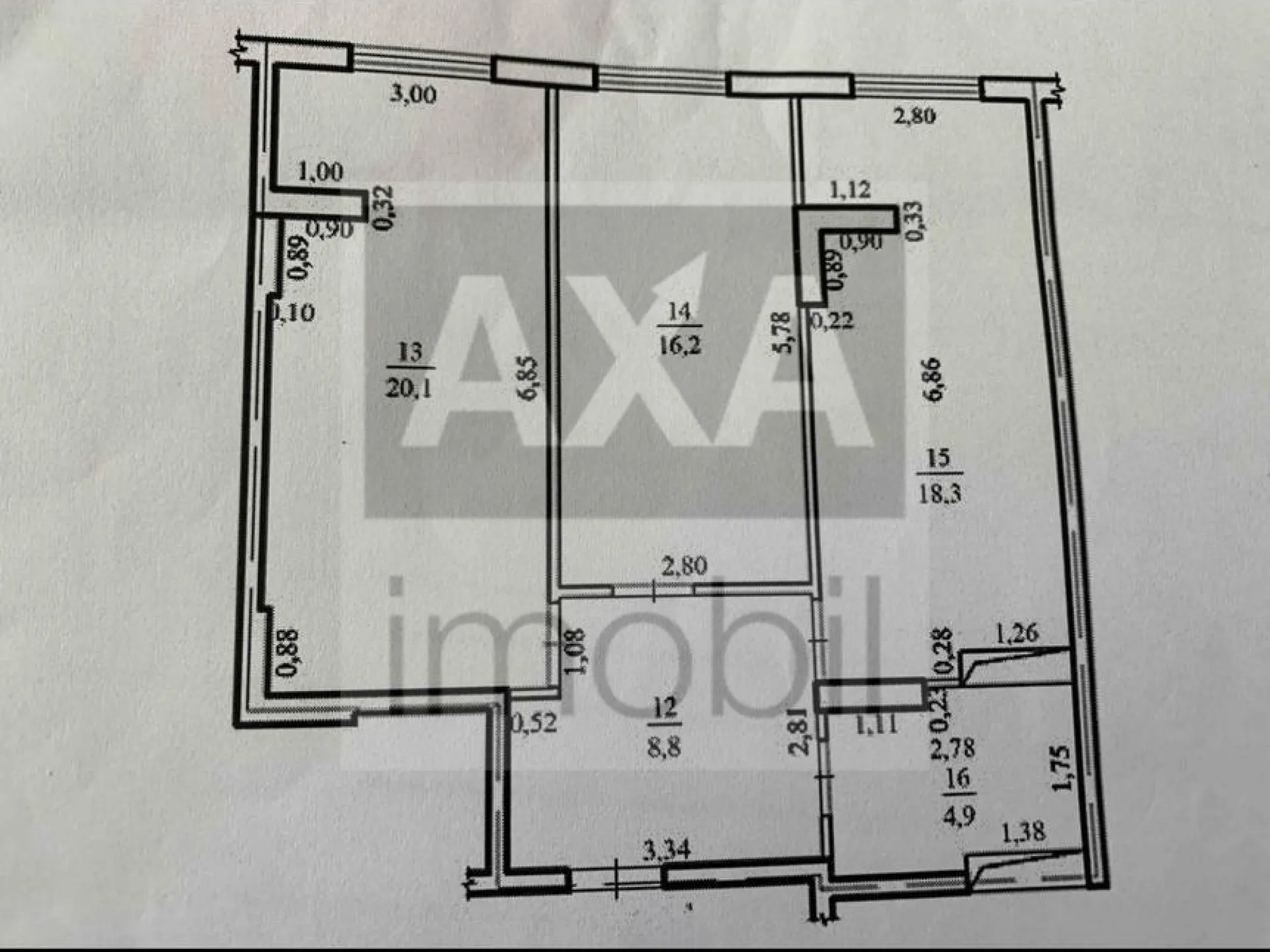 2-bedroom apartment, 68 m² — Image 4