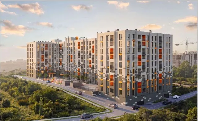 2-camere apartament, 53.7 m² — Imagine 3