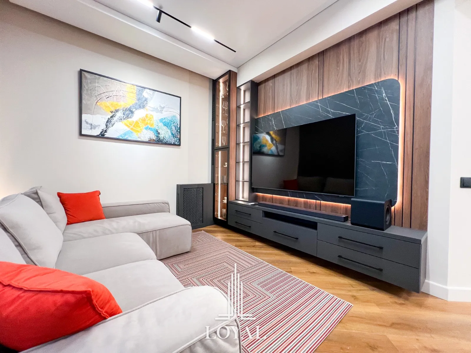 2-camere apartament, 75 m² — Imagine 1