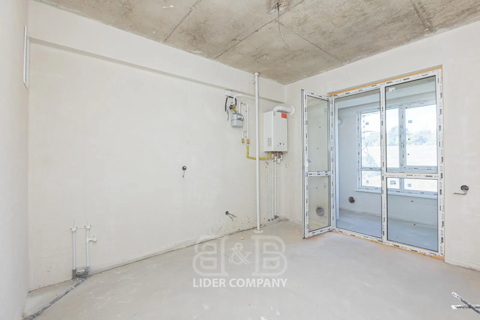 2-camere apartament, 63 m² — Imagine 1