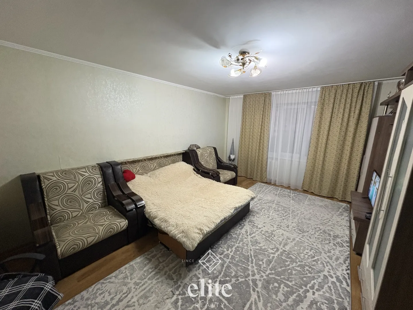 1-camere apartament, 39 m² — Imagine 1