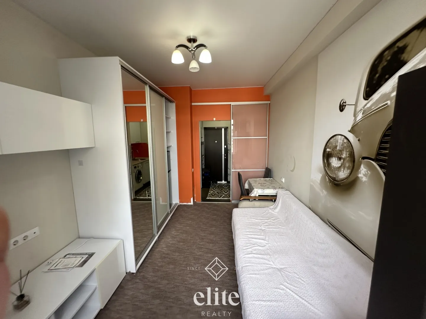 1-camere apartament, 17 m² — Imagine 1
