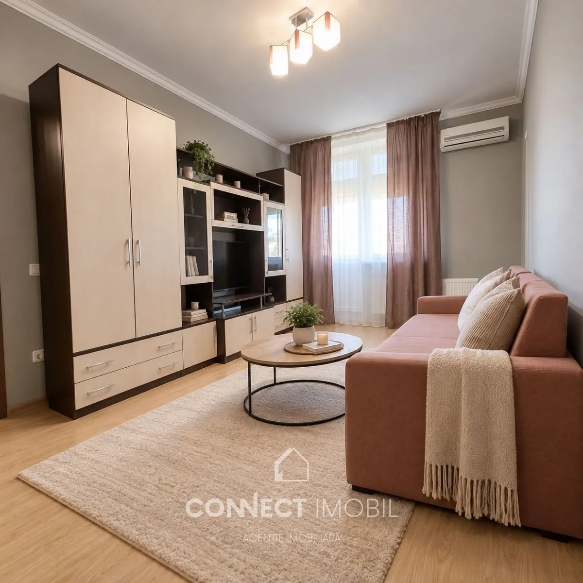 2-camere apartament, 55 m² — Imagine 1