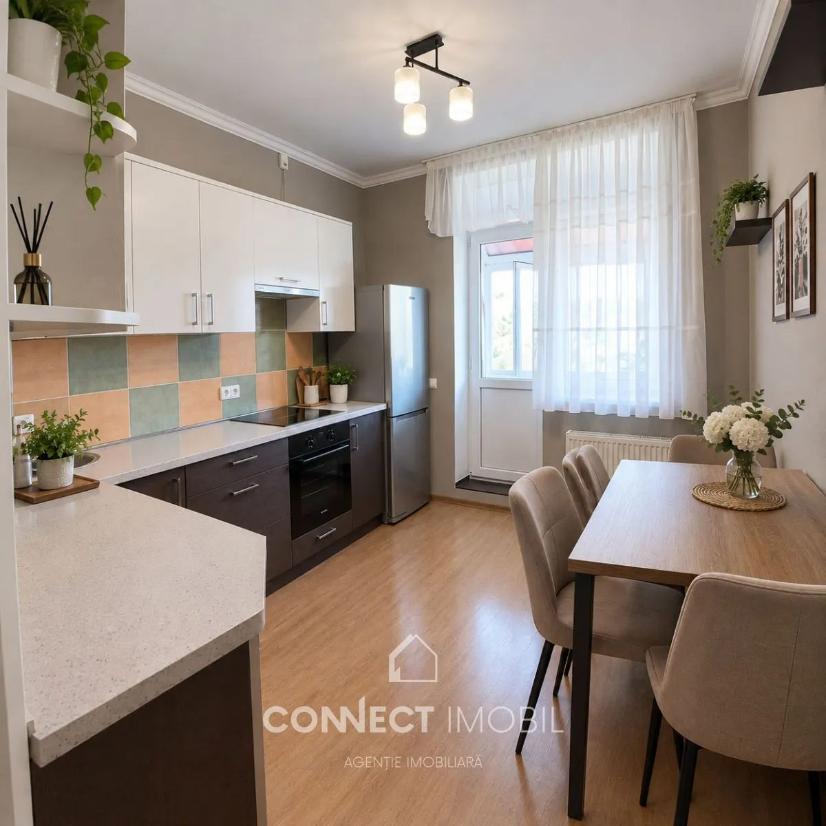 2-camere apartament, 55 m² — Imagine 2