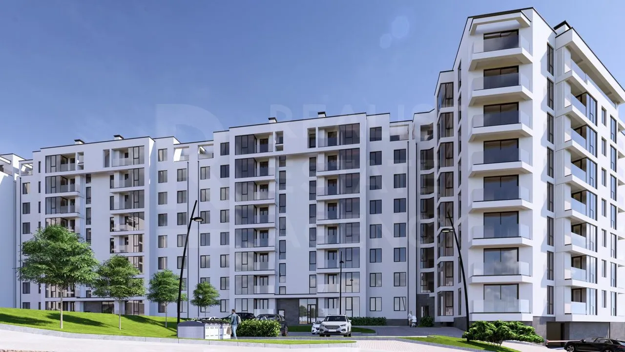 1-camere apartament, 50.42 m² — Imagine 1