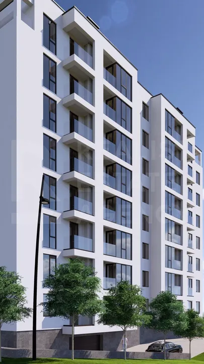 2-camere apartament, 58.2 m² — Imagine 1