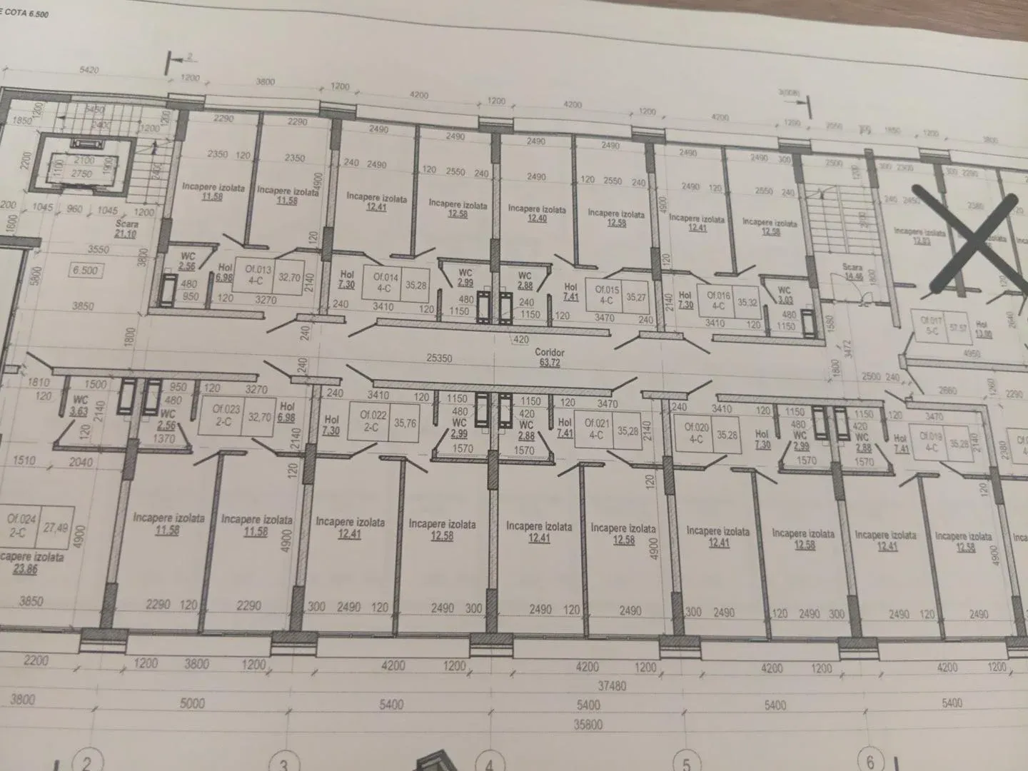 1-camere apartament, 35.28 m² — Imagine 2