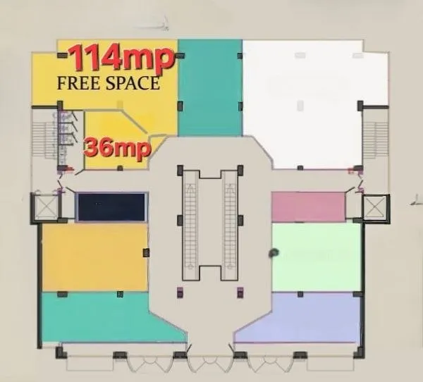1-camere birou, 150 m² — Imagine 3