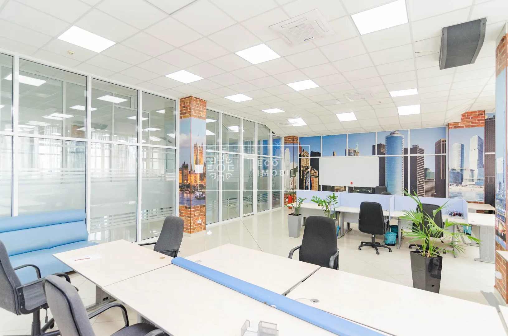 1-camere birou, 730 m² — Imagine 1