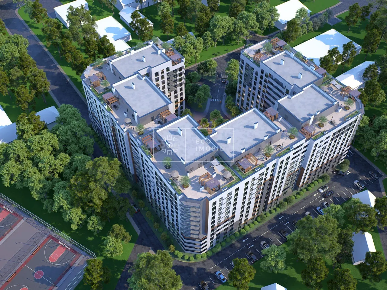 3-camere apartament, 73.6 m² — Imagine 3