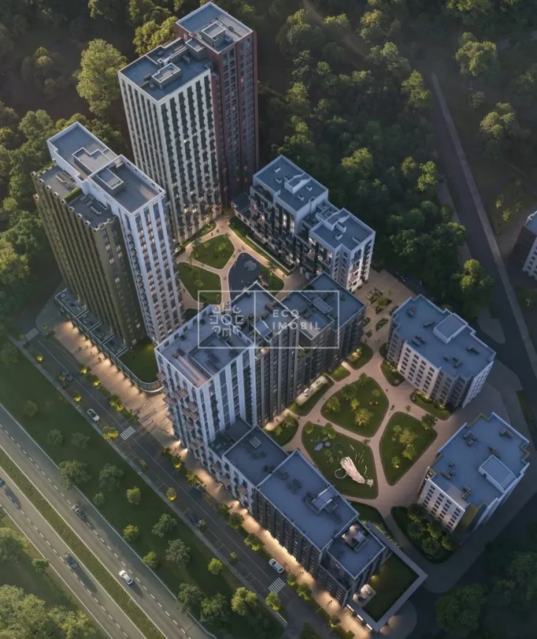 2-bedroom apartment, 45.8 m² — Image 3