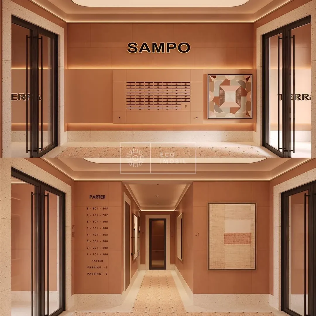 3-camere apartament, 67.3 m² — Imagine 2