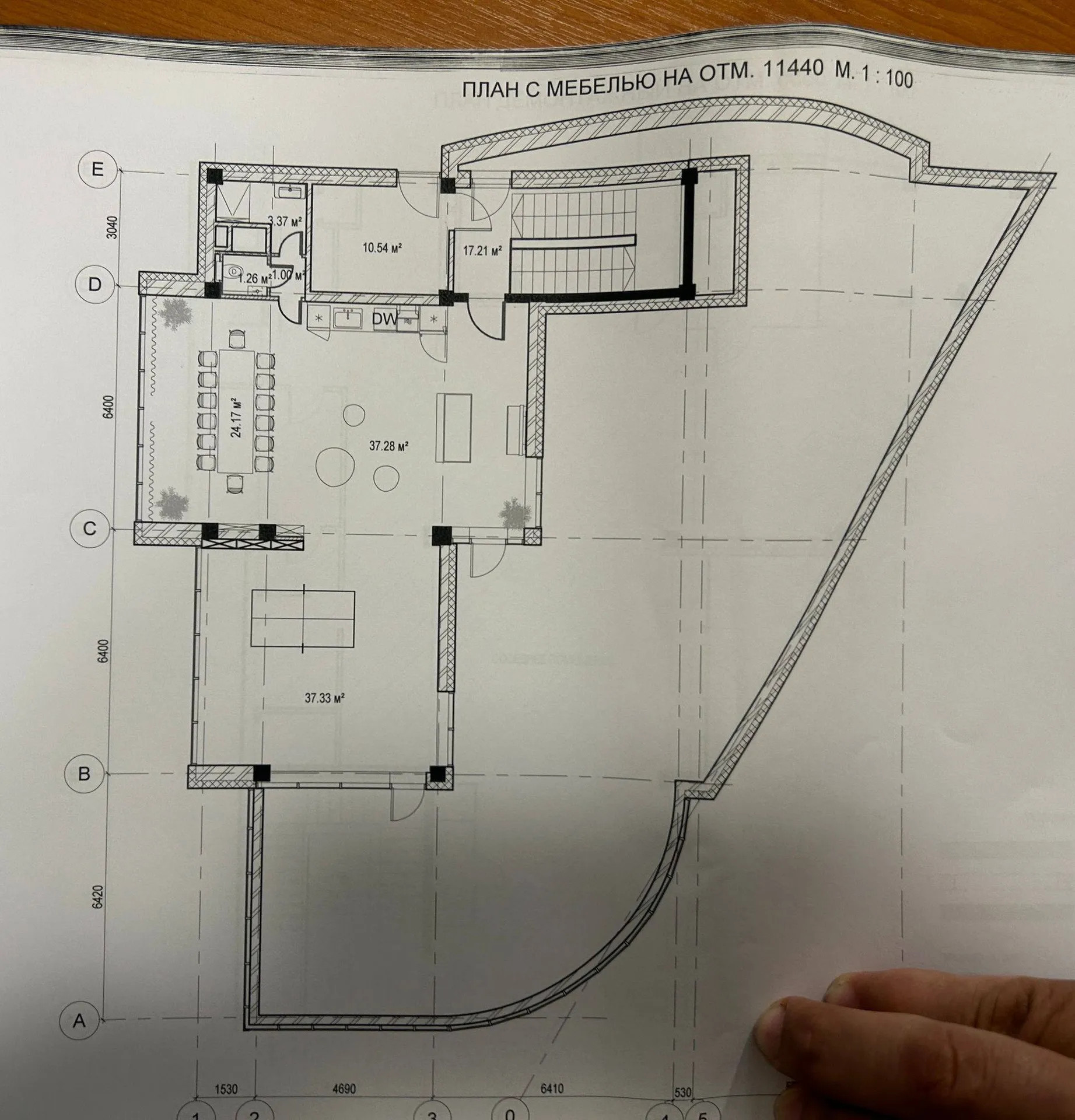 1-camere birou, 140 m² — Imagine 6