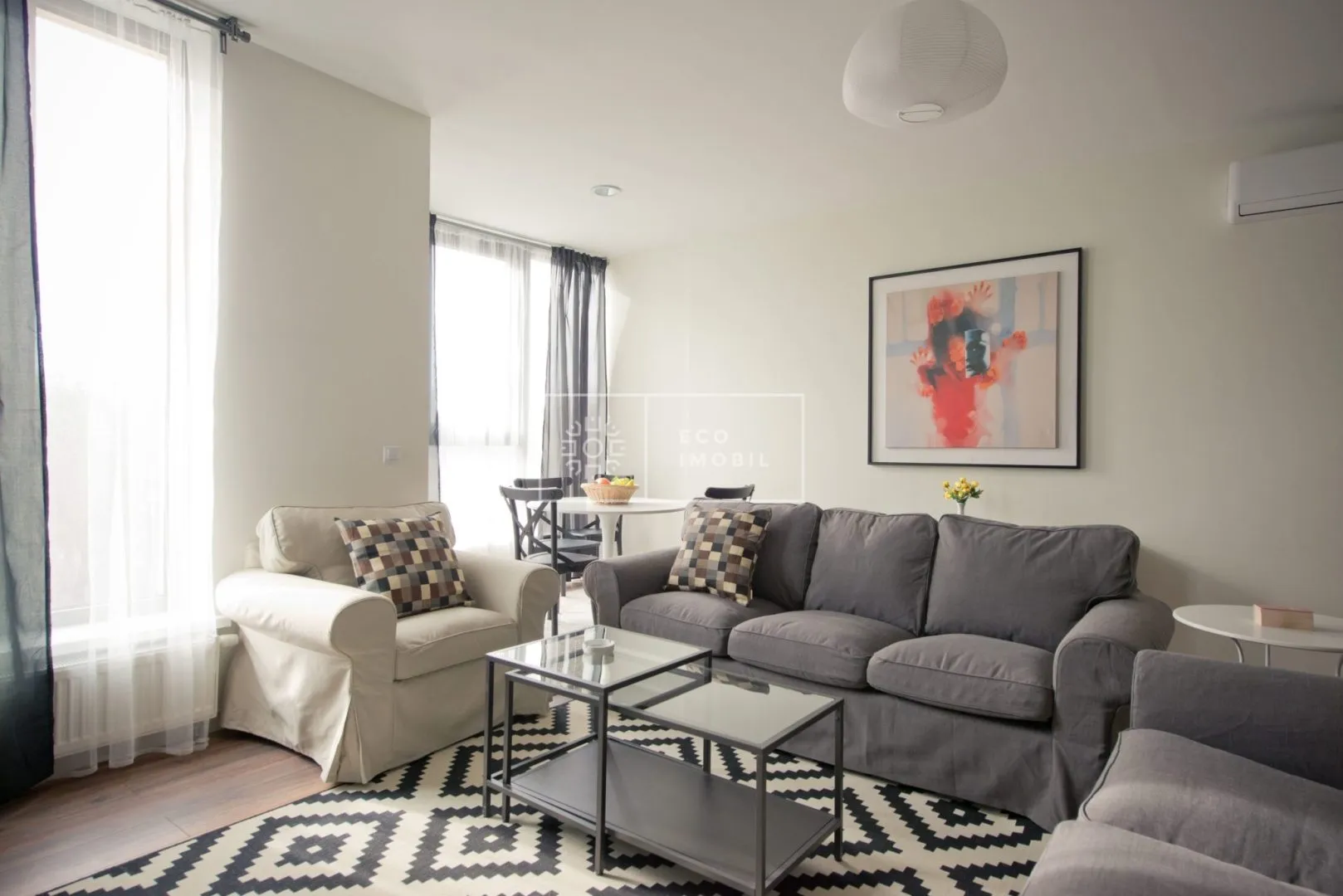 3-camere apartament, 80 m² — Imagine 1
