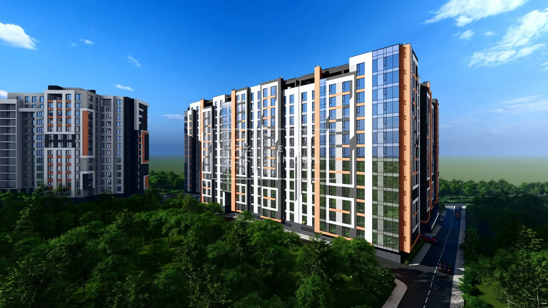 1-camere apartament, 56.5 m² — Imagine 2