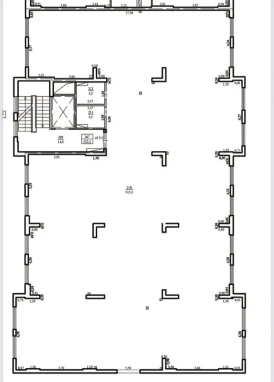1-camere birou, 1 044 m² — Imagine 3
