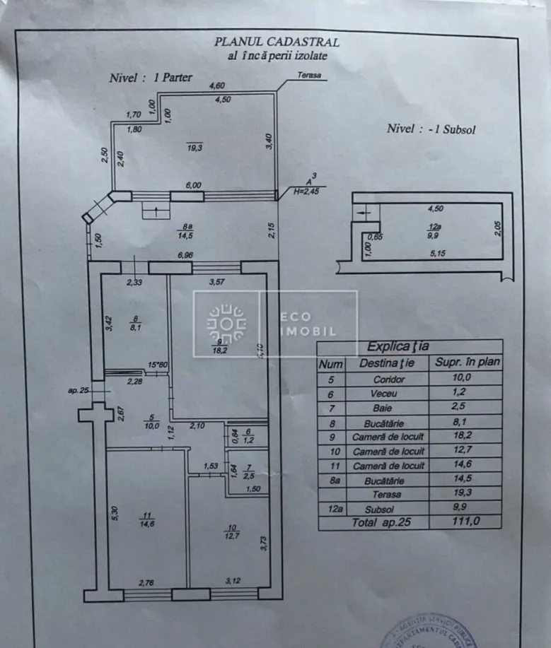 1-camere birou, 100 m² — Imagine 2